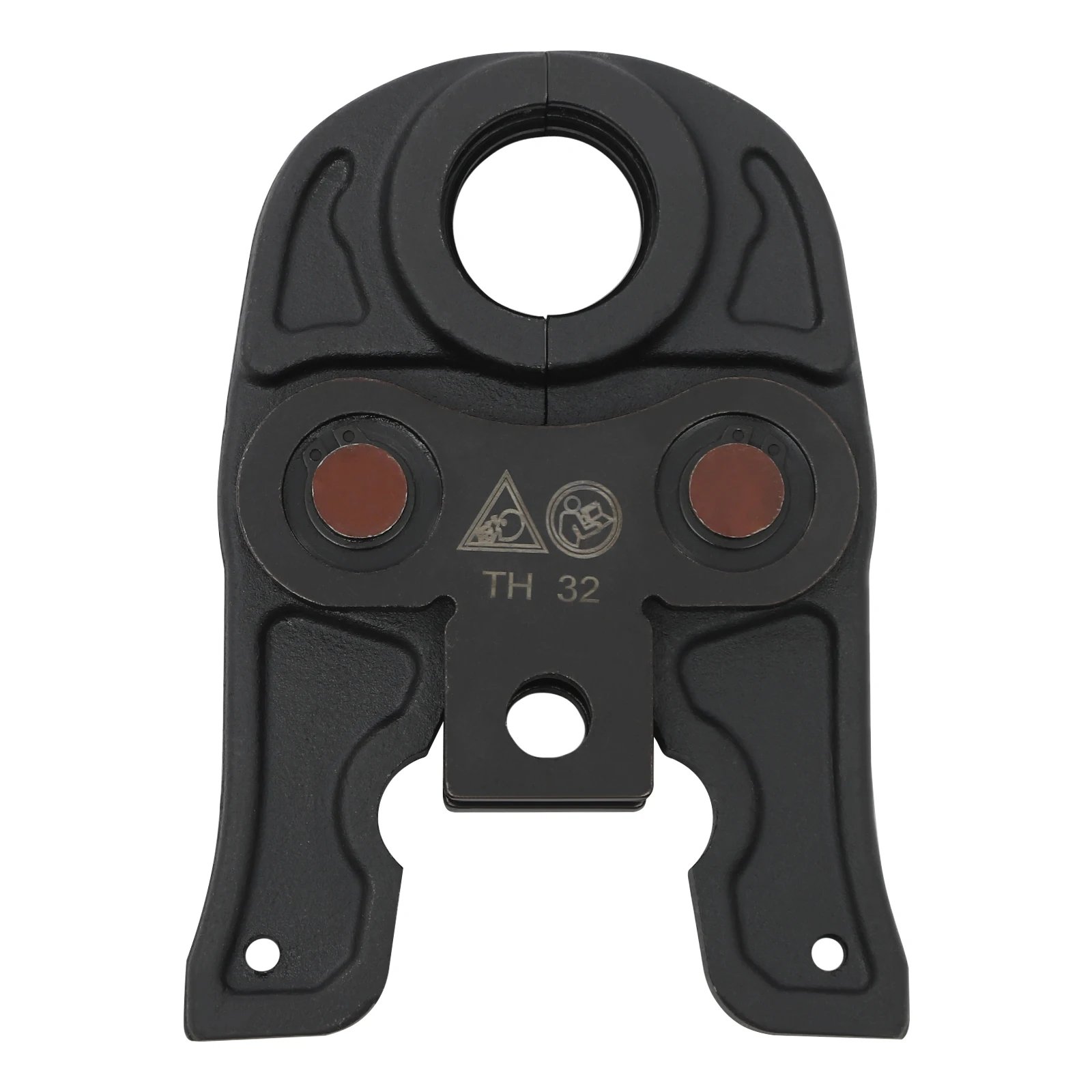 Mordaza De Repuesto Th32 Para Alicates De Prensado De Tuberías, Segmento De Matriz De Prensado De Contorno De 32 Mm (1.26 Pulgadas) Para Tuberías Pex, Accesorios De Cobre, Pb Y Tuberías De Aluminio-Plástico, Mordaza De Repuesto De Alta Resistencia Negra — -68%, 105.97€ Coupon, from 49.87€ – 68% descuento – €49.87