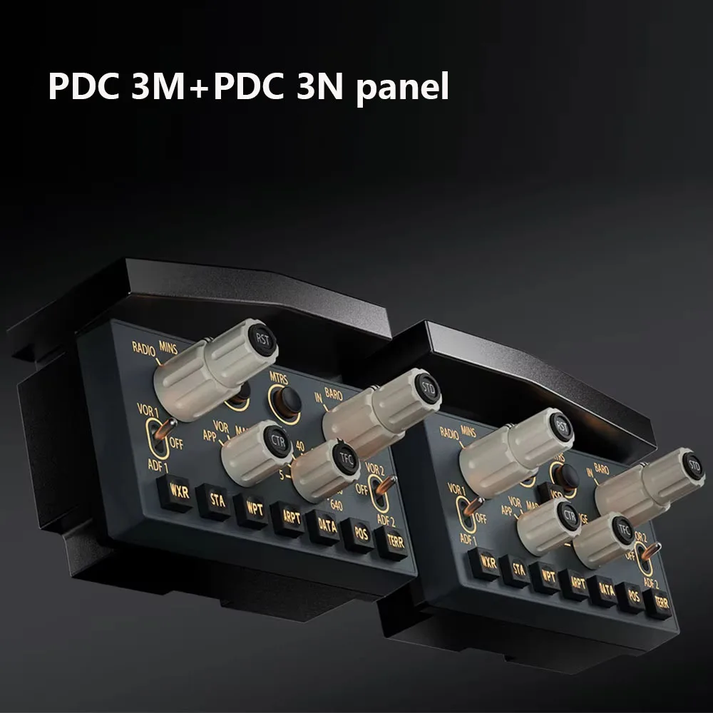 WINCTRL Flight Simulator PDC 3N &PDC3M Left And Right Flight Panel Zibo PMDG iFly For X-Plane MSFS