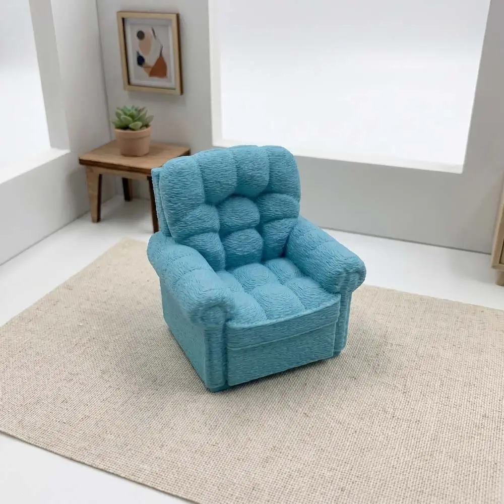 Exquisite Funny House Mini Sofa Creative Decorations Sofa Model 7.8cm Multi-functional 3D Printing Ornaments Home Decor