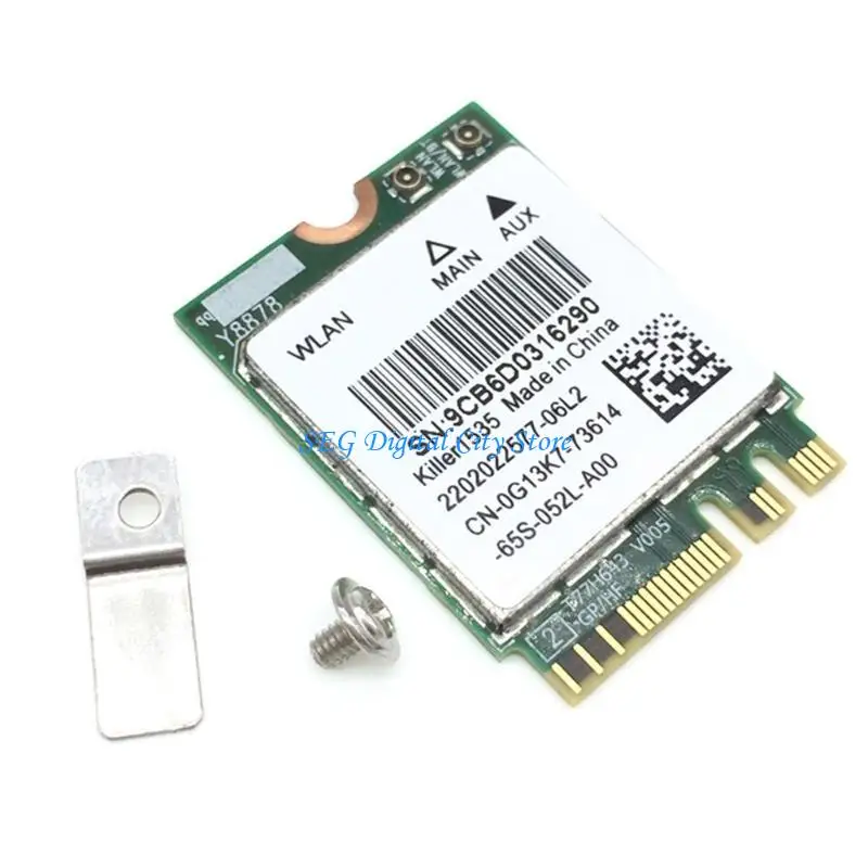 U75B Original Killer1535 Placa sem fio NGFF BT4.1 1200Mbps Placa sem fio para notebook