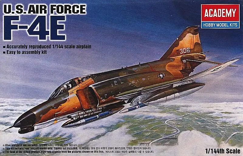 Academy 12605 1/144 F-4E Phantom II (Plastic model)