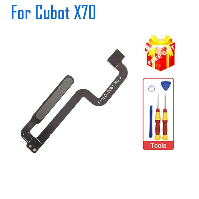 Nowy oryginalny kabel czujnika linii papilarnych Cubot X70 flex FPC Akcesoria do smartfona CUBOT X70