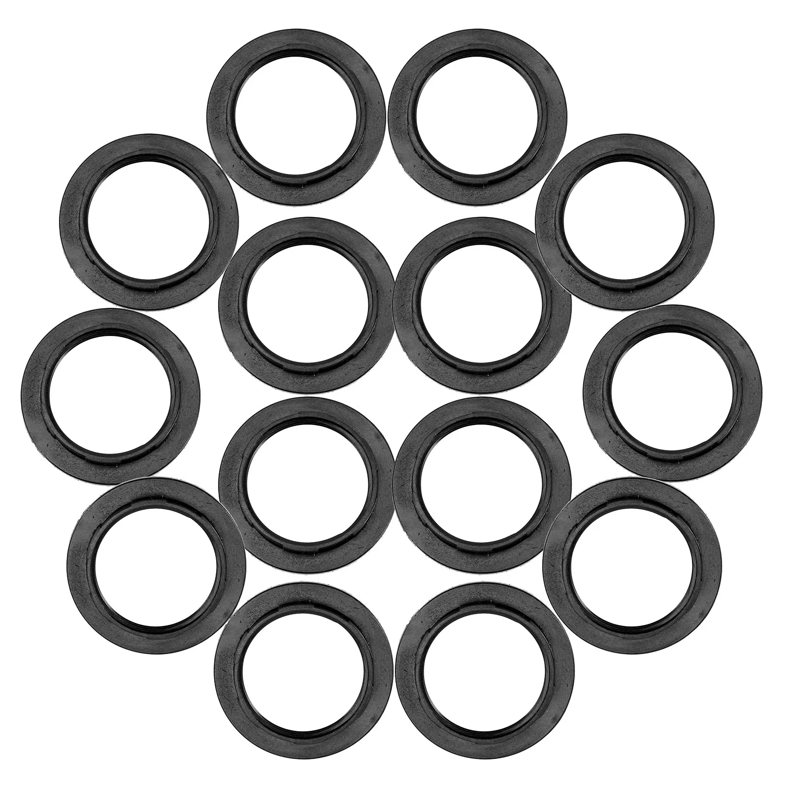20Pcs Lamp Shade Ring E27 Lampshade Reducer Ring Universal Collar Adapter for Table Floor Lamp Chandelier Pendant Ceiling