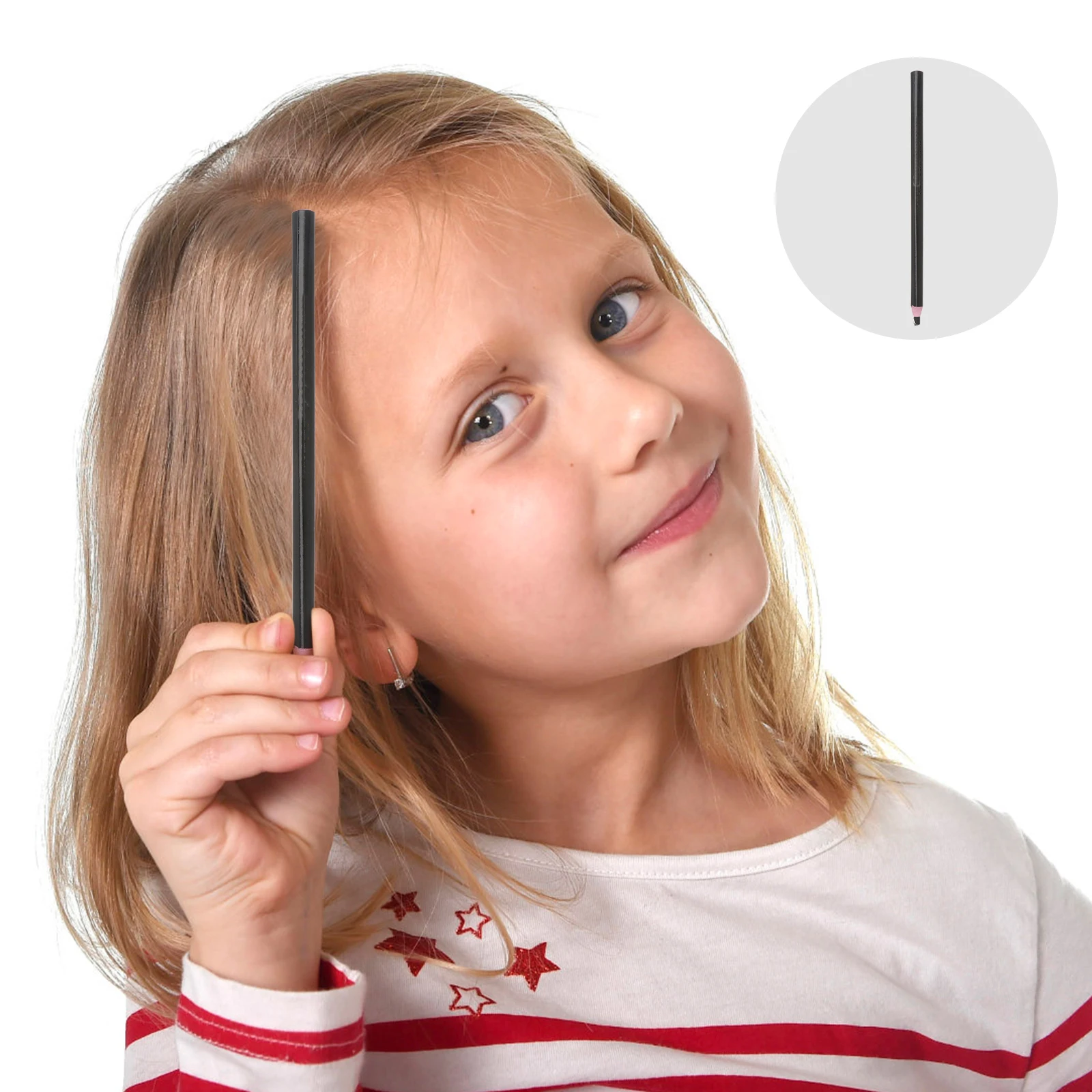 

12 PCS Pull Crayons Wax Pencils Black Pens Chalk Markers Line Peel-Off Grease China