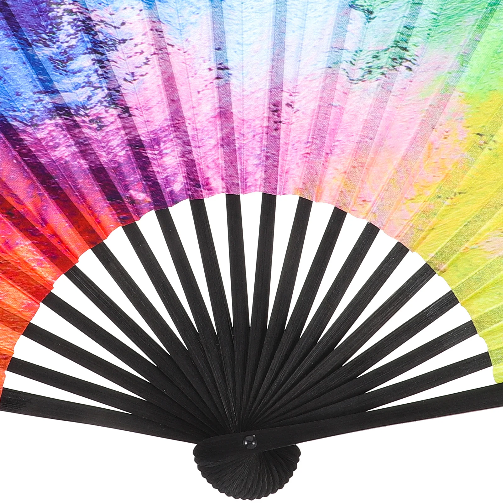 

Decorative Color Hand Fan Exquisite Dancing Fans Colorful Photo Props for Parties Performances Birthdays Color Fan