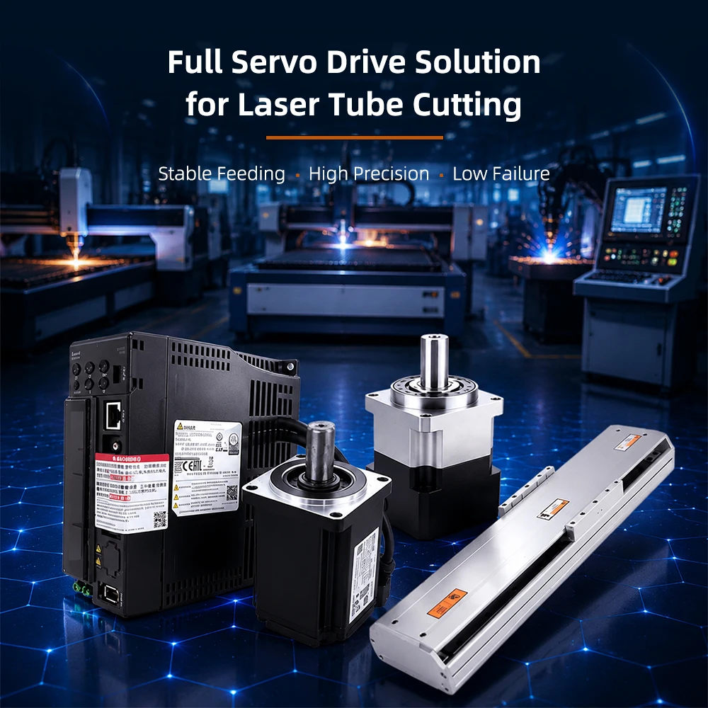High Torque 750W 1kW AC Servo Motor And Driver Kit For Laser Welding Machine Delta Equivalent Performance