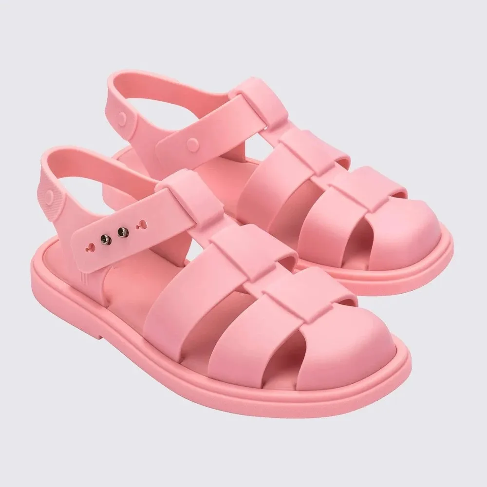 Braided toe sandals Flat Roman loafers