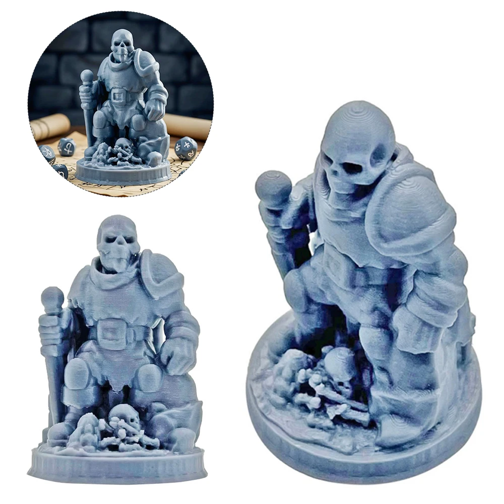 

DND Skull Dwarf Warrior Landsknect Fantasy Miniature Landsknecht Warrior Sword Dungeons & Drag Figure