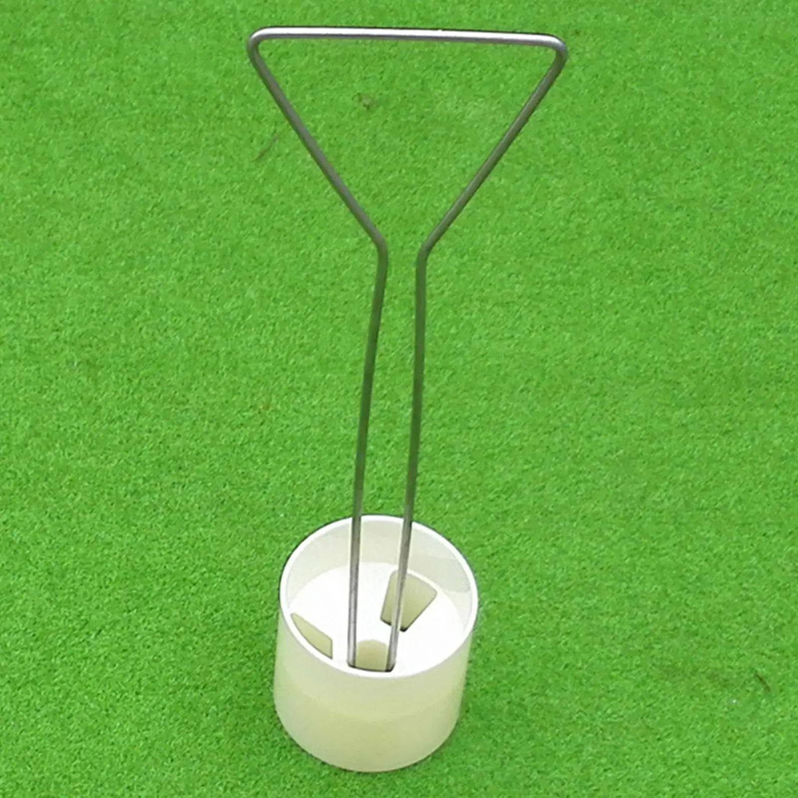 Golf Hole Cup Picker Metal Golf Tool Professional Golf Hole Cup Picking Tool