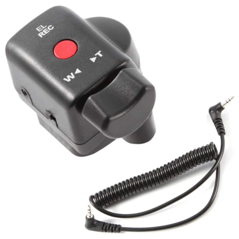 Y19A Control de Zoom DSLR videocámara controlador de cámara remota Cable Jack de 2,5mm para Sony Panasonic LANC Jack Zoom remoto