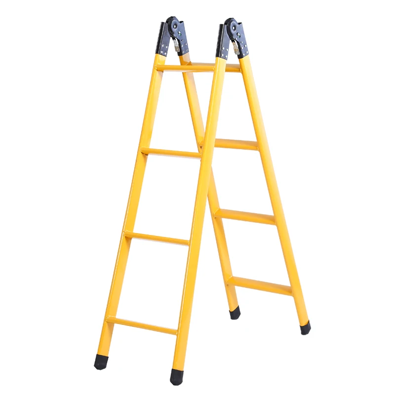 Thickened 1.5 meters and 2 meters dual-purpose ladder Household herringbone ladder Folding Unilateral straight