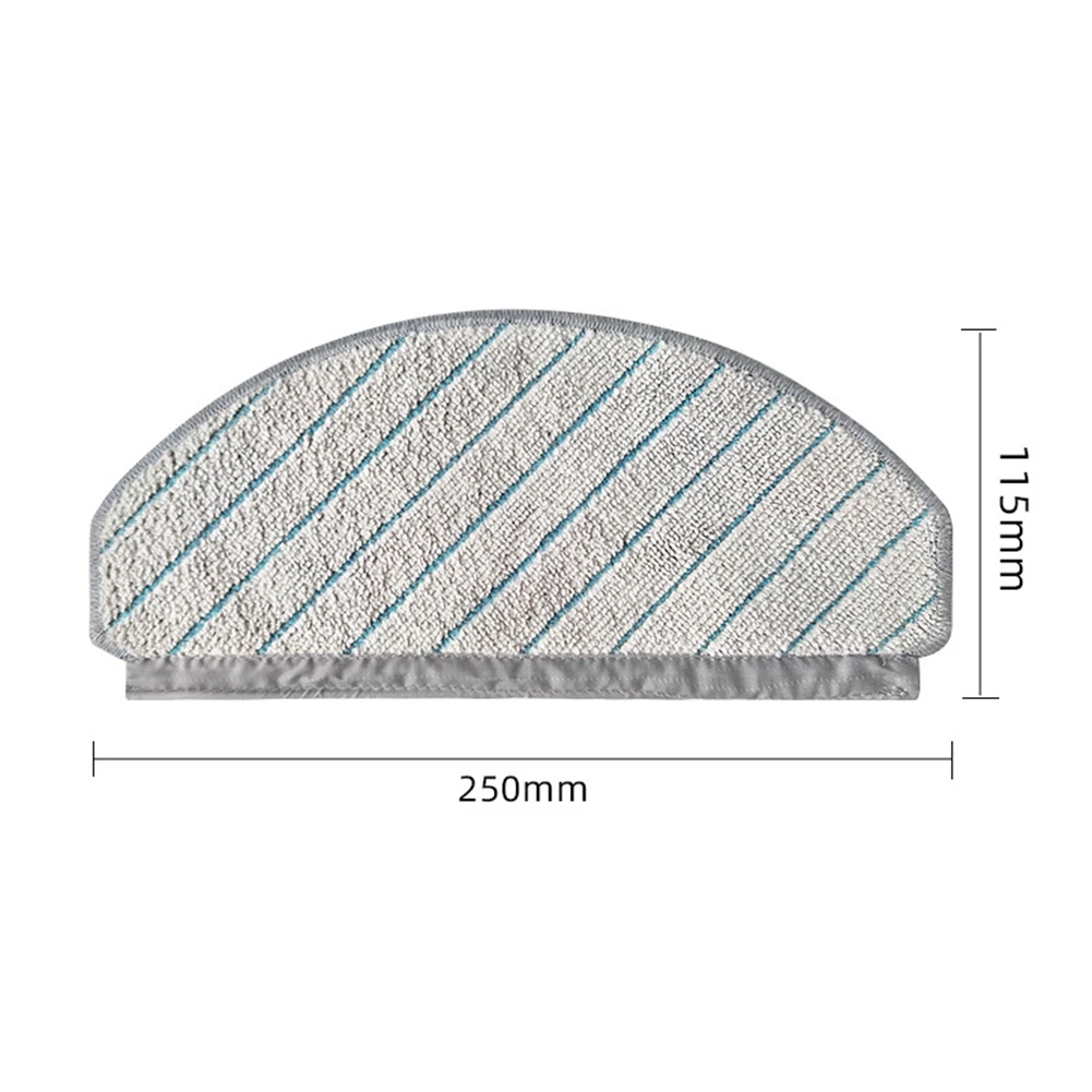 Pièces de rechange pour aspirateur robot DEEBOT T10 TURBO, accessoires, brosse principale, brosse latérale, filtre Hepa, chiffon de vadrouille