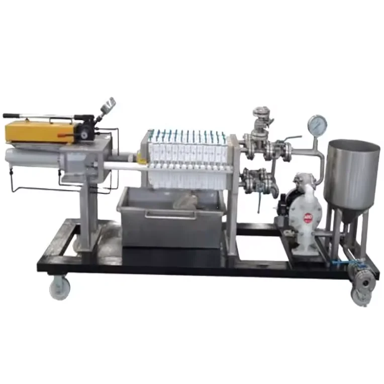 Automatic Hot Sale Food Grades Stainless Steel Press Filter Machine