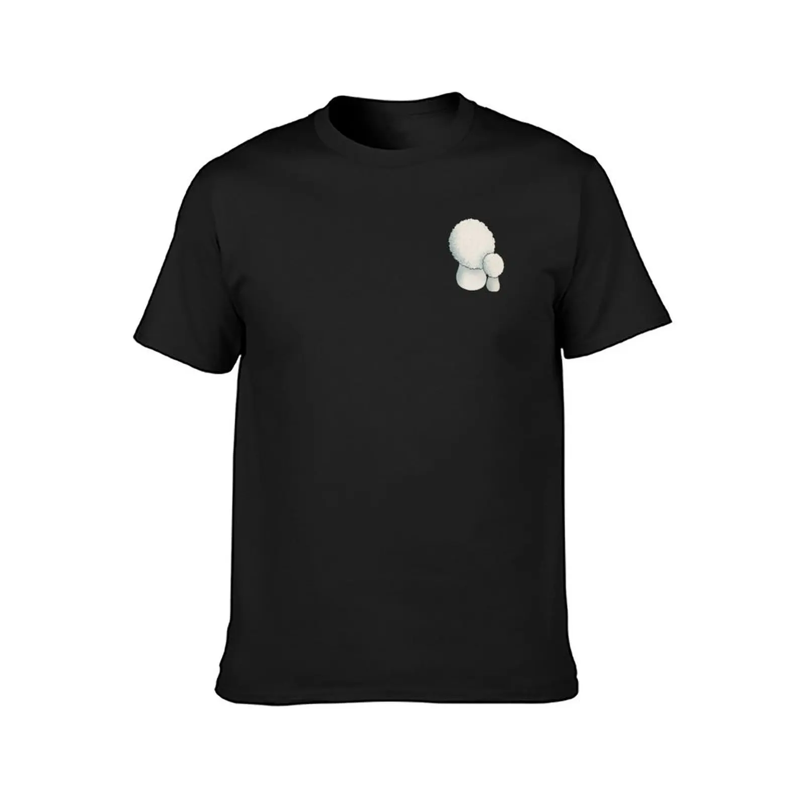 Common puffball T-Shirt blacks kawaii clothes vintage mens t shirts