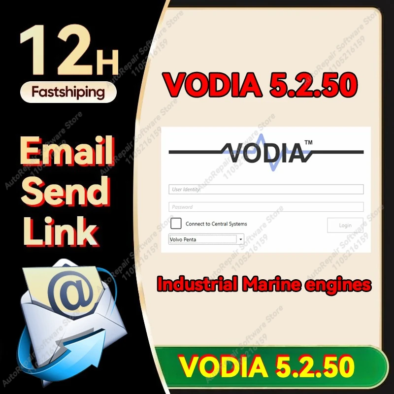 2018 Penta Diagnostic VODIA 5.2.50 For Volv Industrial and Marine engines Software