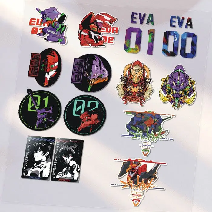 

ЭВА Меха No. 2 нет. 0 No 1, новый год, Evangelion, шасси мотоцикла, водонепроницаемые классические декоративные наклейки для игрушек