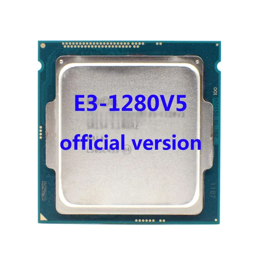 E3-1280V5 Official Verasion CPU  Xeon  rocessor 3.60Ghz 4-Core 8M TPD 80W FCLGA1151 For E3 V5 Motherboard