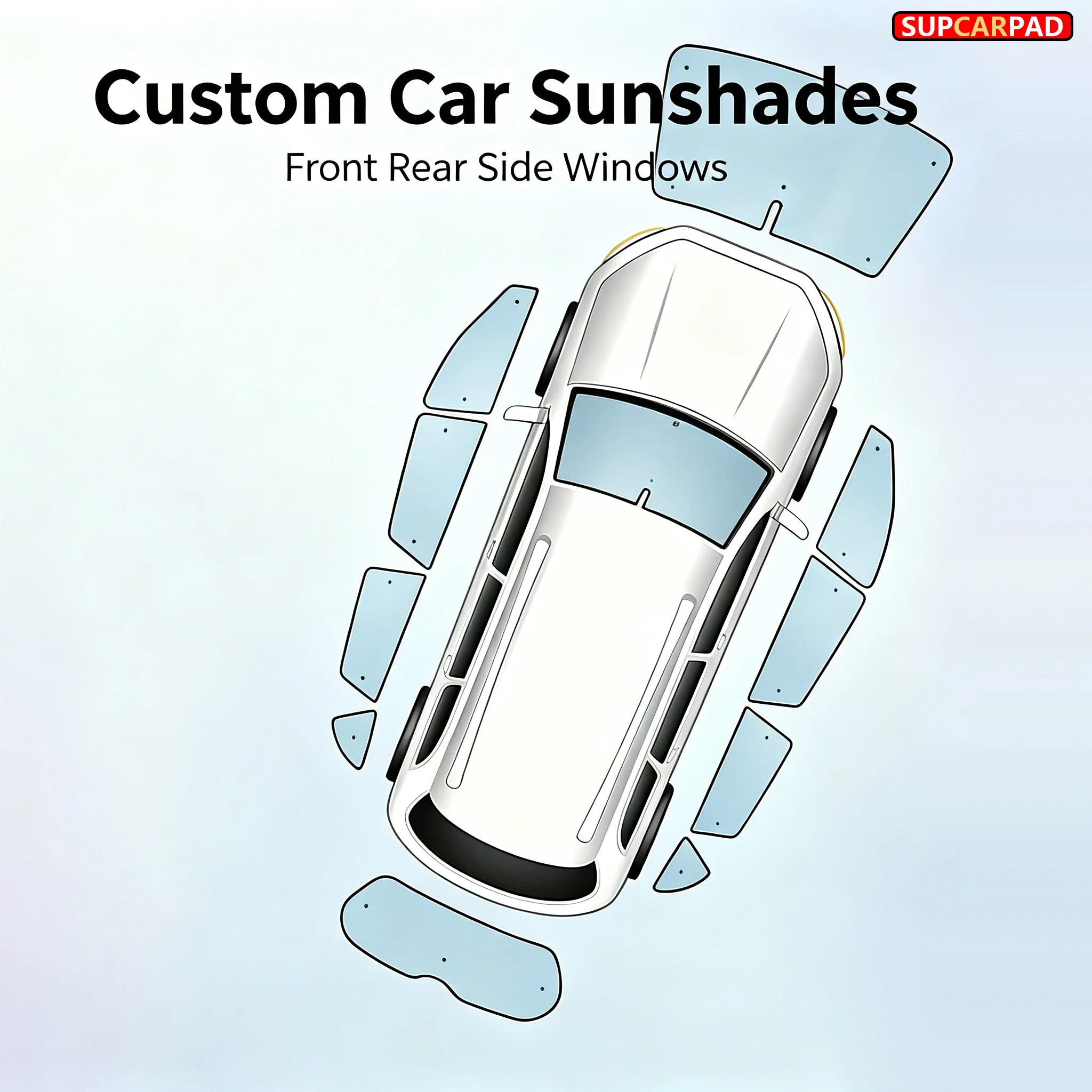 

Солнцезащитные шторки для автомобиля, защита от ультрафиолета, для Smart Fortwo 2 Dr Coupe 2016-2017, для передних и задних боковых окон