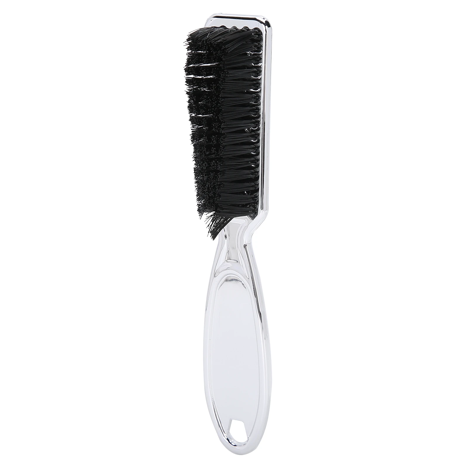 Broken Hair Sweeping Brush Silver Plating Face Neck Dust Cleaning Brush Hairdressing Tool