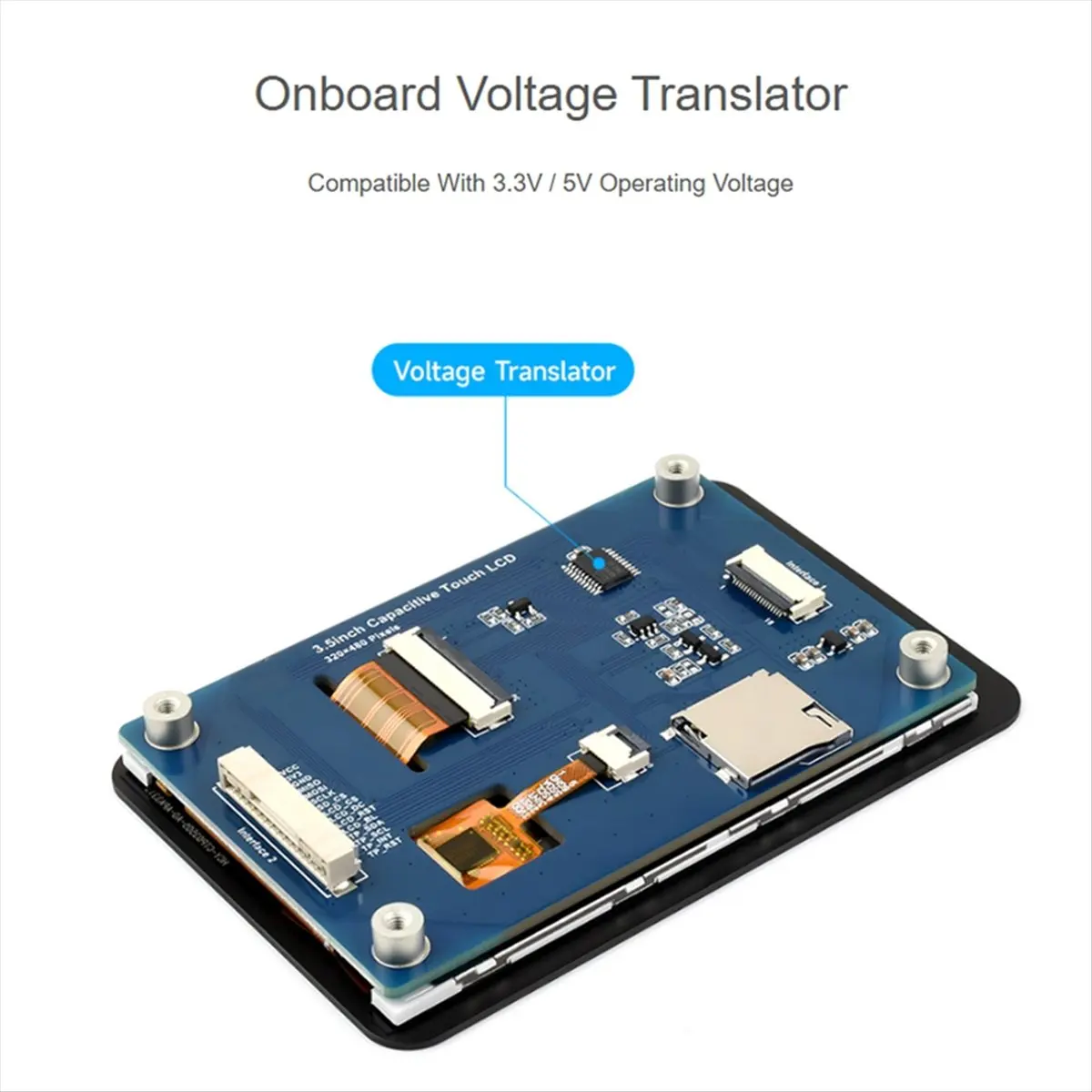 fine ESP32 3.5 -Inch LCD Capacitance Touch Display ST7796 is Suitable for Arduino/Rasburbal Pi/PICO