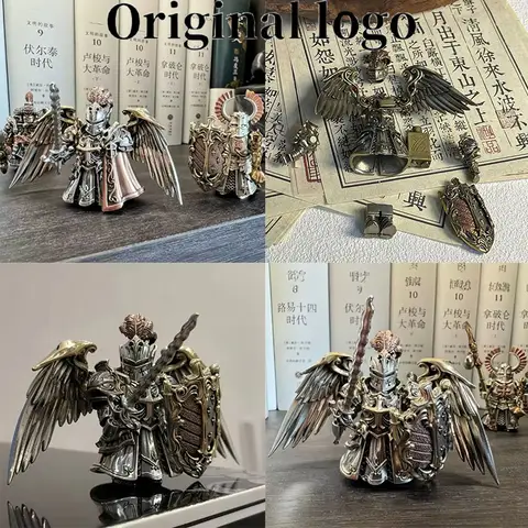 Hot Paladin Magnetic Detachable Metal Figurine Desktop Decoration Copper Handle Figurine Cultural And Creative Souvenir Ornament