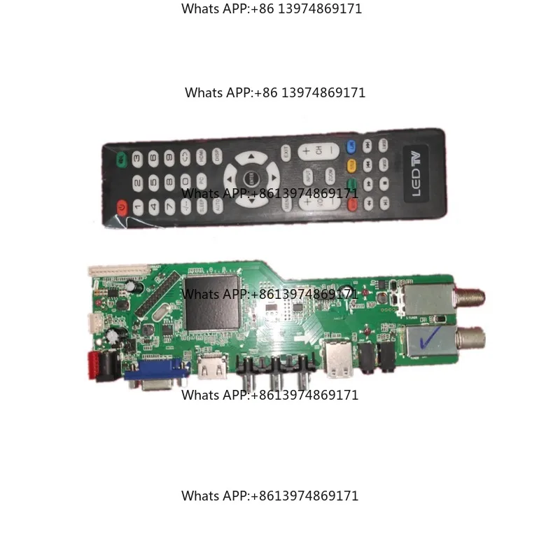 RR52C.04A Support Digital Signal DVB-S2 DVB-C DVB-T2/T ATV Universal LCD Driver Board Dual USB play media