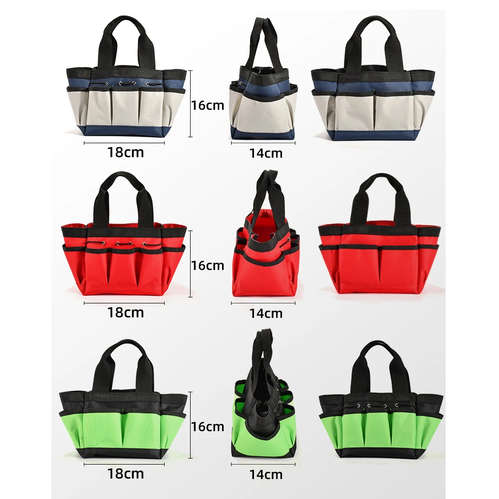 Oxford Cloth Large Capacity Horticultural Handheld Hardware Tools Garden Kit Multi functional Pocket Kit Handheld Toolkit