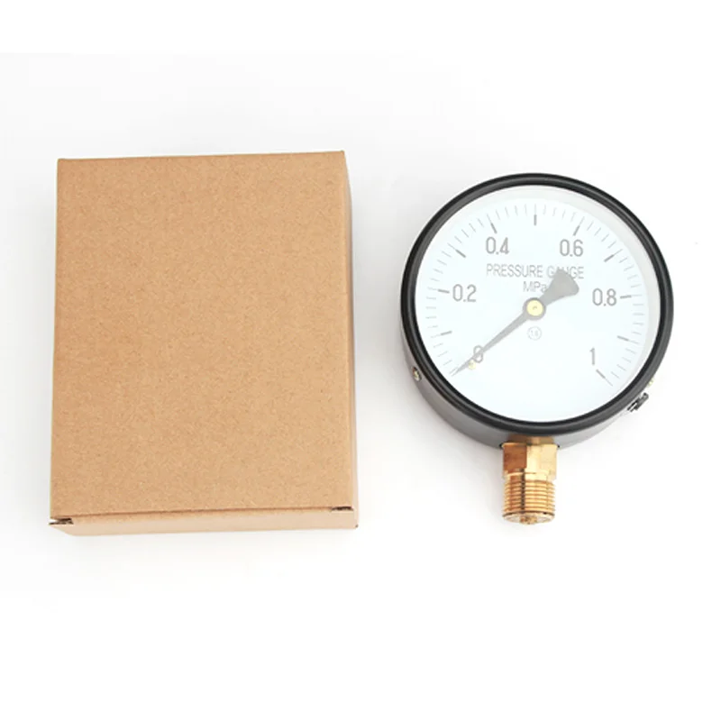 100mm Diameter Pressure Gauge 0-1.6 2.5 40 60MPA Pointer Diameter Of Hydraulic And Pneumatic Boiler