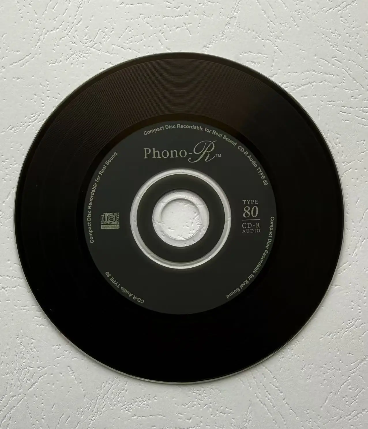 Wholesale Boxed 5 Color Pcs Brand 80 Minutes Professional Music Audio-CD Blank Discs