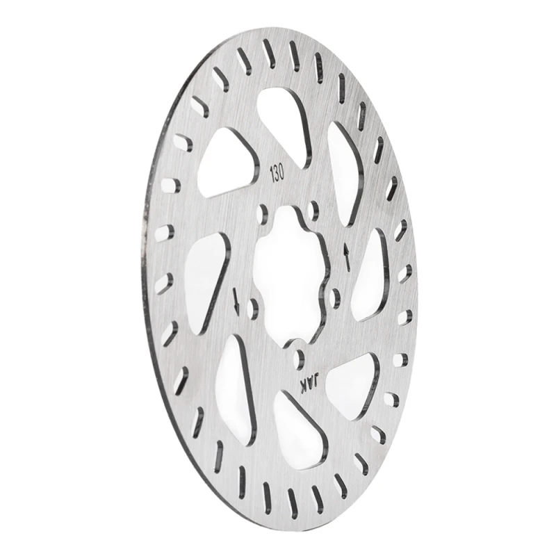 Cakram Rem 130Mm untuk Xiaomi Mi 3 / 4 Pro Aksesori Skuter Listrik Bantalan Rotor Baja Tahan Karat Berisi 5 Bagian Pengganti Sekrup