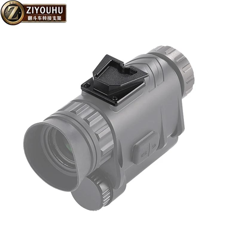 Schwalben schwanz brücke Adapter halterung Schnalle für nvg10 nvg120 kopf getragenes Nachtsicht gerät binokulare Metalls chnalle Zubehör