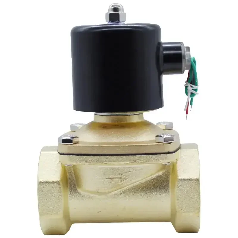 Solenoid Valve 2W Series 4 Minutes 6  1 Inch High Temperature AC220V Water Copper Stainless Steel  DC24V