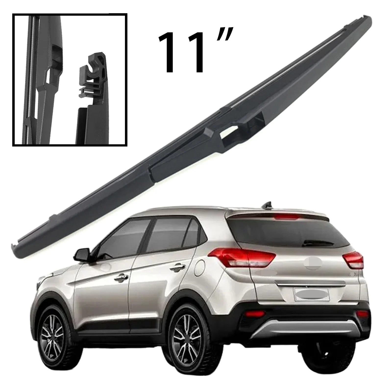 

11" Rear Windshield Windscreen Washer Wiper Blade For Hyundai Creta IX25 MK1 2014-2019 Car Accessories Accsesories