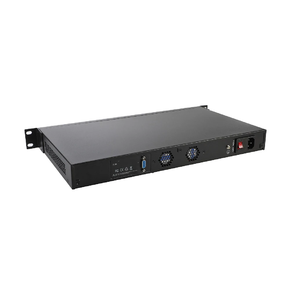 HUNSN Firewall Appliance,VPN,1U Rackmount,Mikrotik,Intel core i3/i5/i7,RS42,Pfsense,OPNsense,8x LAN,2xSFP, 2x SFP+ 10Gbe 82599ES