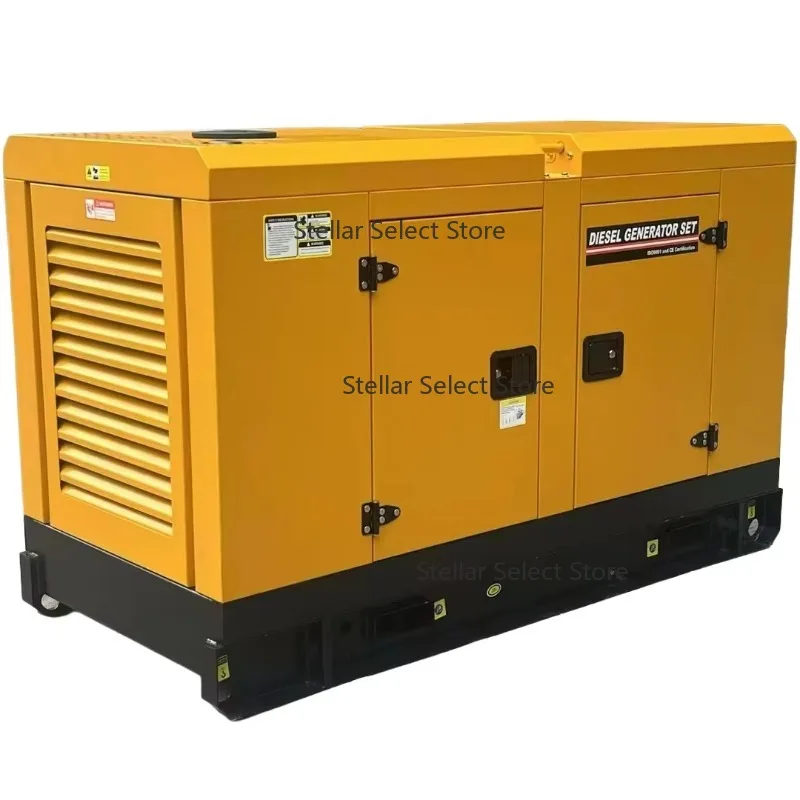 200kVA Big Power Generator Set with ATS Control Color Logo Design for Project Use