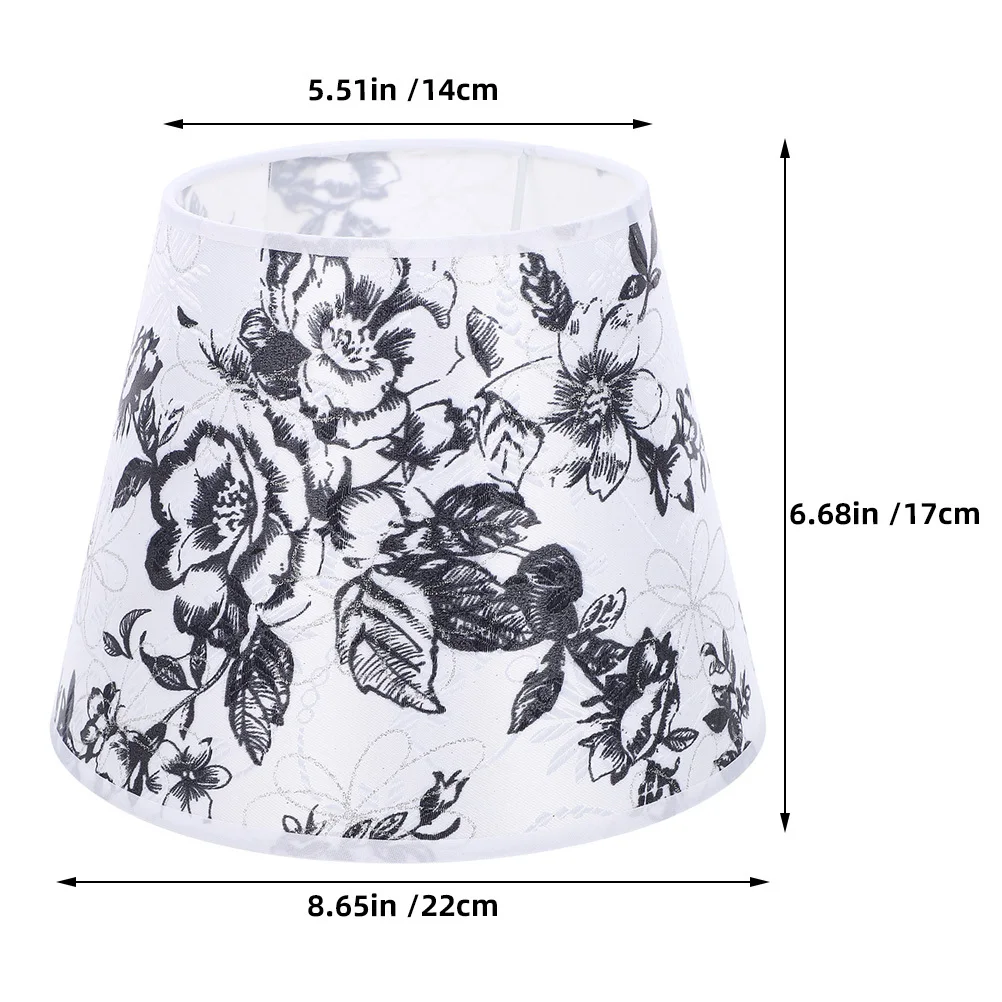 غطاء مصباح من القماش قابل للاستبدال، غطاء خفيف للطاولة، مصباح منزلي قوي مدمج لغرفة النوم والدراسة وديكور الفندق