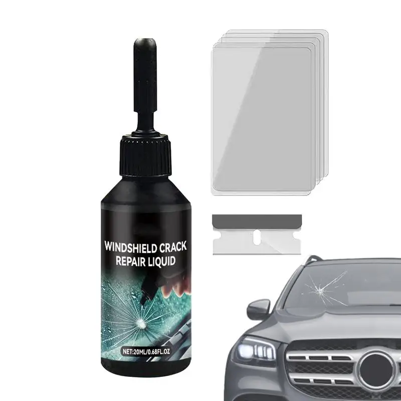 

Car Windshield Cracked Repair Tool Auto Glass Scratch Crack Restorer Glass Curing Glue Fluid Automotive Windscreen Tools