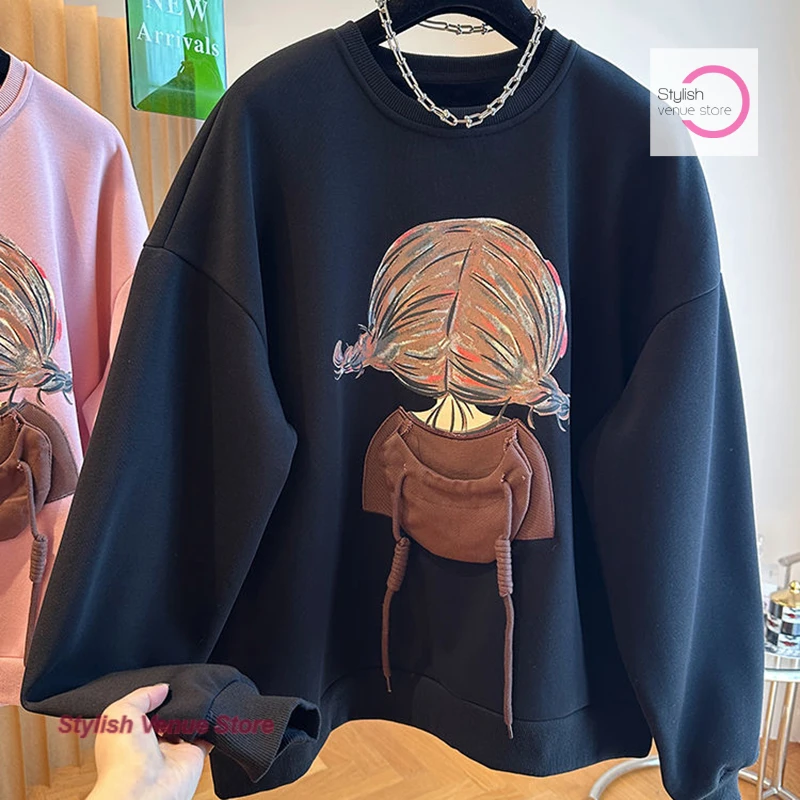 French-style thin sweater short-sleeved T-shirt women's summer V-neck top fashion plus size loose printed solid color sweater