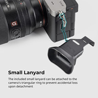 SmallRig A7CII A7CR Camera Viewfinder Eyecup for Sony Alpha 7C II / Alpha 7CR with Small Lanyard, Soft Silicone Material -4819