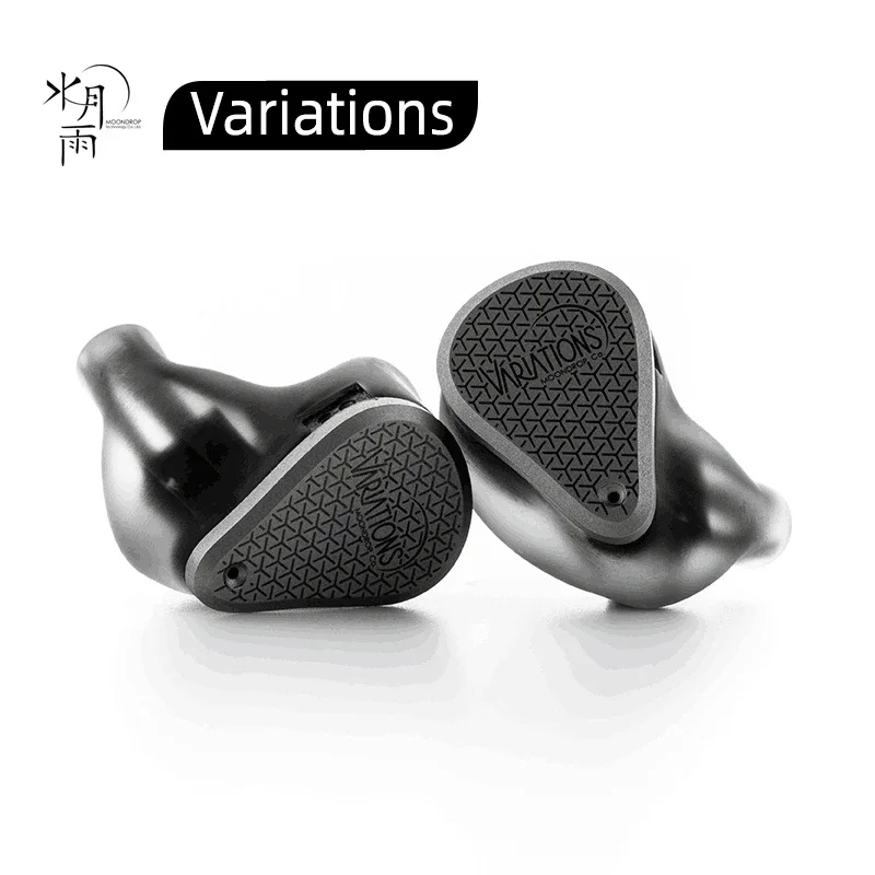 

MoonDrop Variations In-Ear Earphones 2EST+2BA+DD Earbuds Tribrid IEMs with Detachable Cable Studio Monitor Audiophile Musician