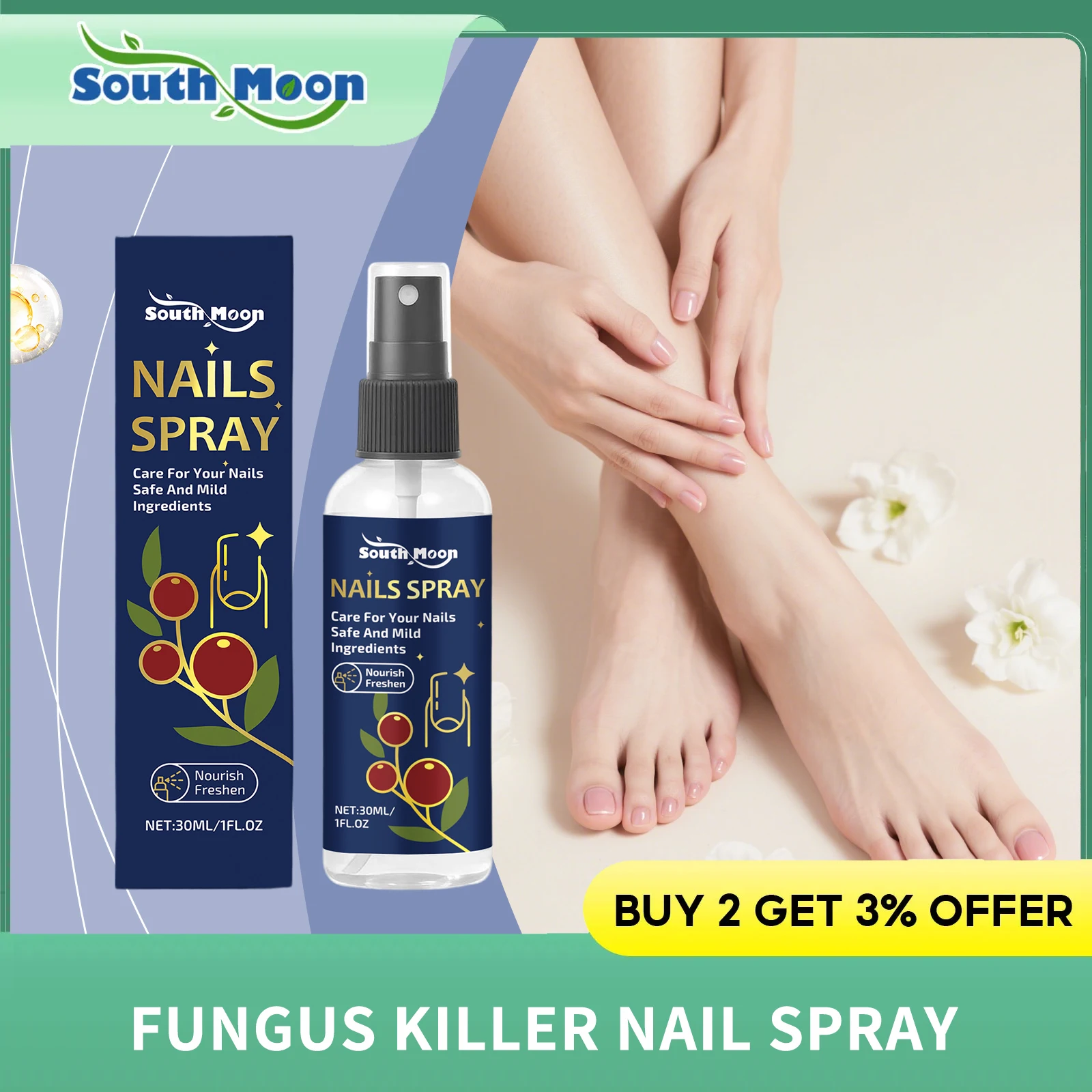 

﻿Nails Fungus Treatment Oil Onychomycosis Paronychia Corrector Damaged Toenails Repair Ingrown Fingernails Softener Oil Spray