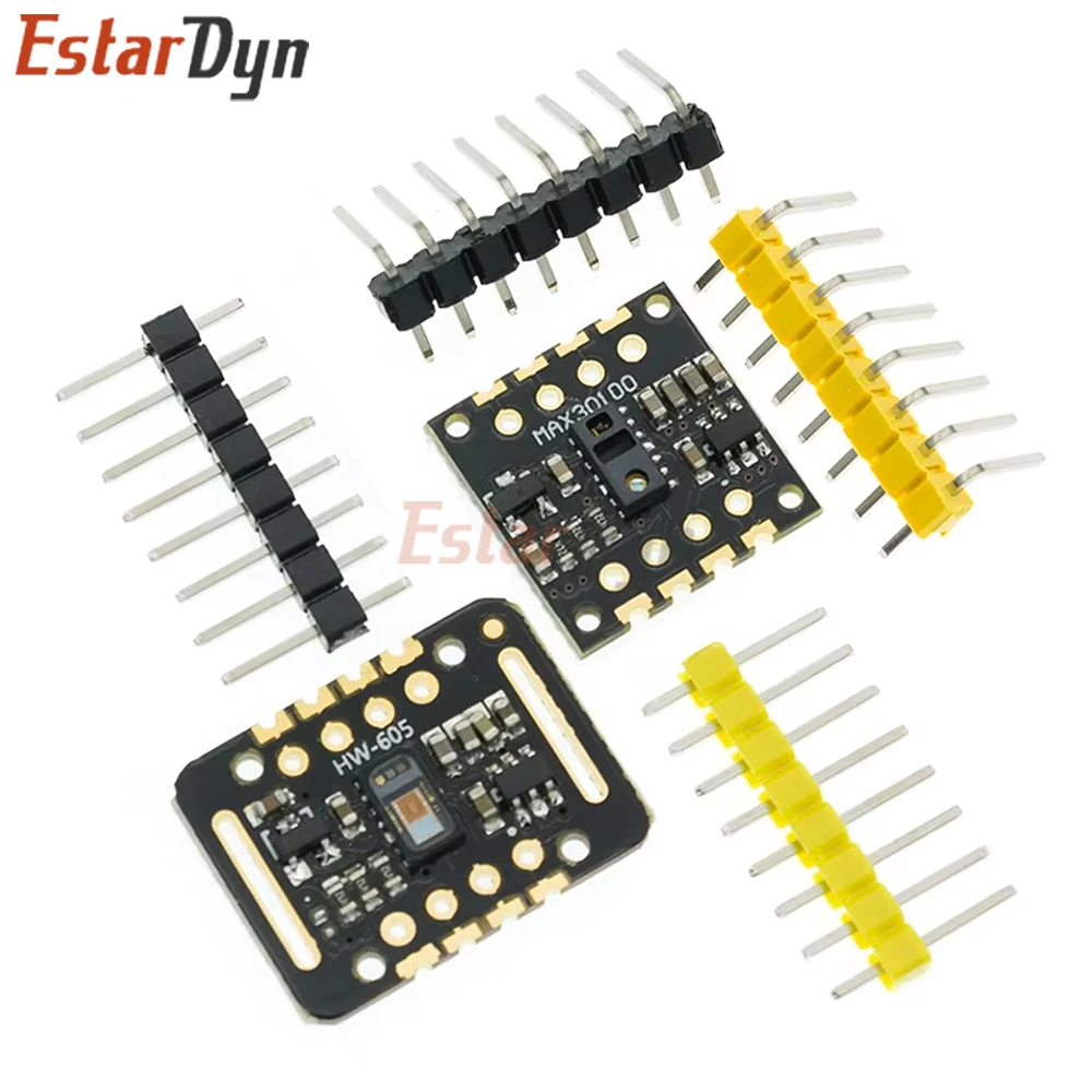 Picture 3: MAX30102 MAX30100 Sensor Module, Heart Rate Blood Oxygen Monitor, Pulse Oximeter with I2C Interface for Arduino ESP32 DIY