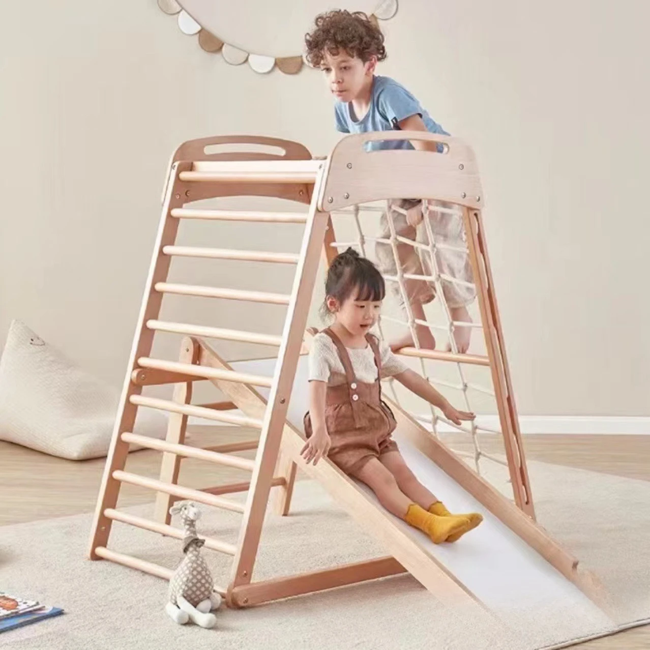 Small Indoor Climbing Frame Co - đánh giá và giá Home Gym For Toddlers