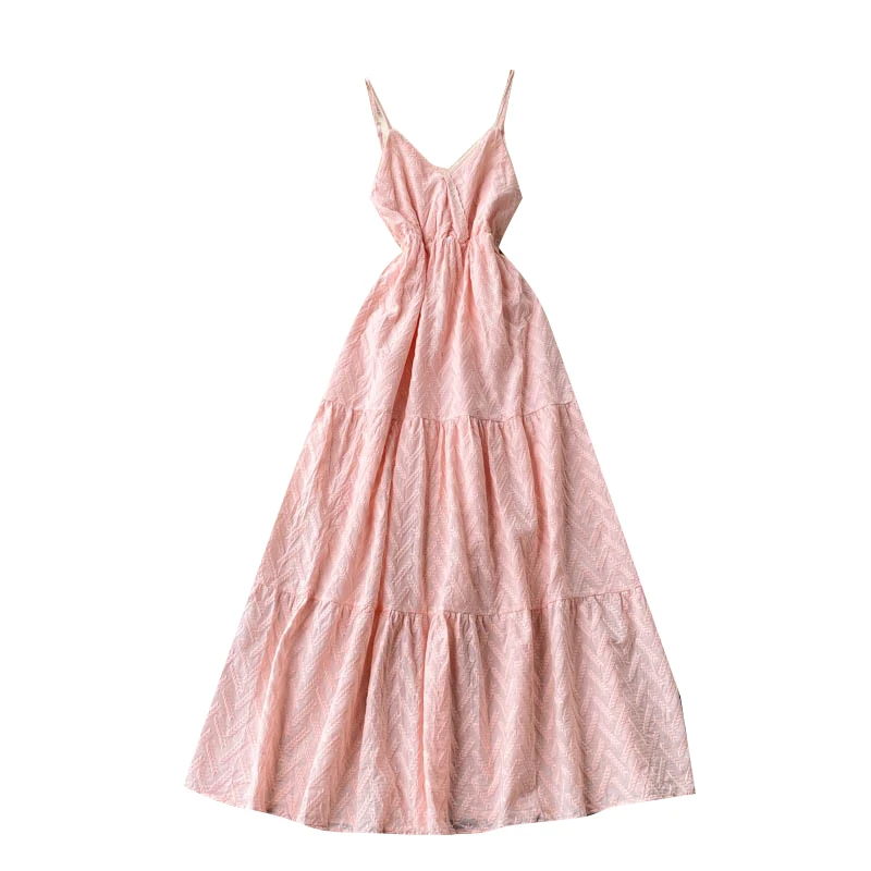 n Long Dr مثير V-ne التطريز حزام العمل الثقيل المرأة Faion الربيع الصيف وصول جديد الكورية Sle عالية الخصر #5