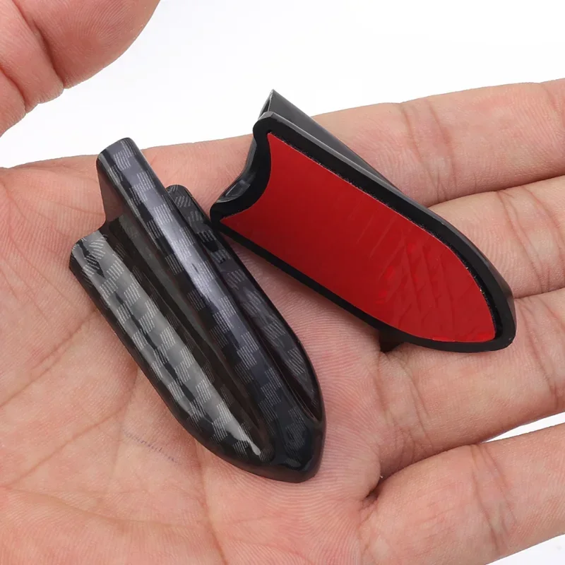 Car Roof Shark Fins Spoiler Wing Kit Weatherproof Car EVO-Style Car Roof Spoiler Bumper Spoiler Shark Fin Vortex Generator view 6