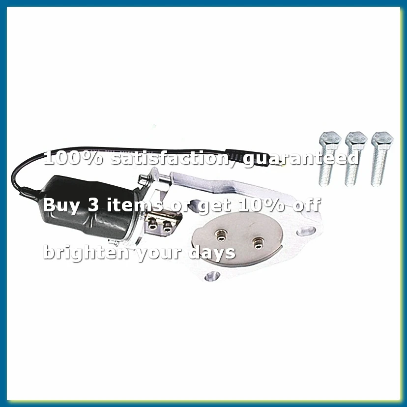 For Modified Aluminum Electric Control Valve Exhaust Pipe Tail Throat (Applicable to 3 Inches)
