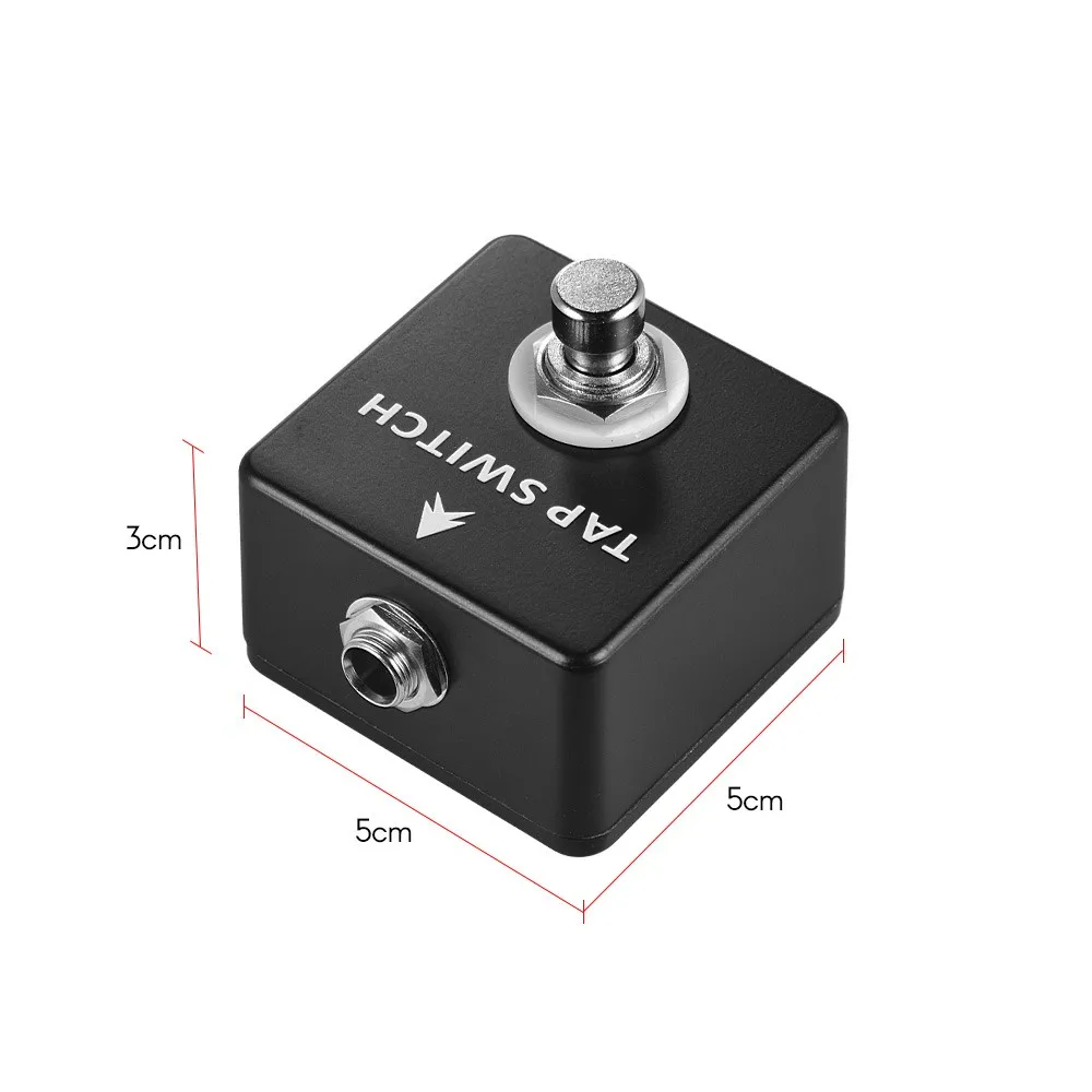 MOSKY Tap Switch Footswitch Effect Pedal Tap Tempo Switch Pedal 1/4\