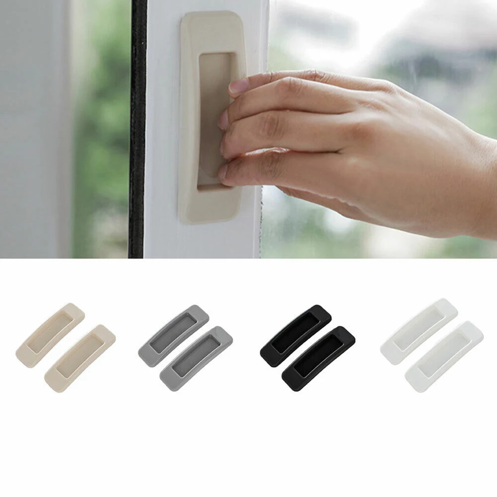 Easy To Install Multi-purpose Handle Tear-and-stick Installation Easy To Slide Windows Or Drawers No Screws Required