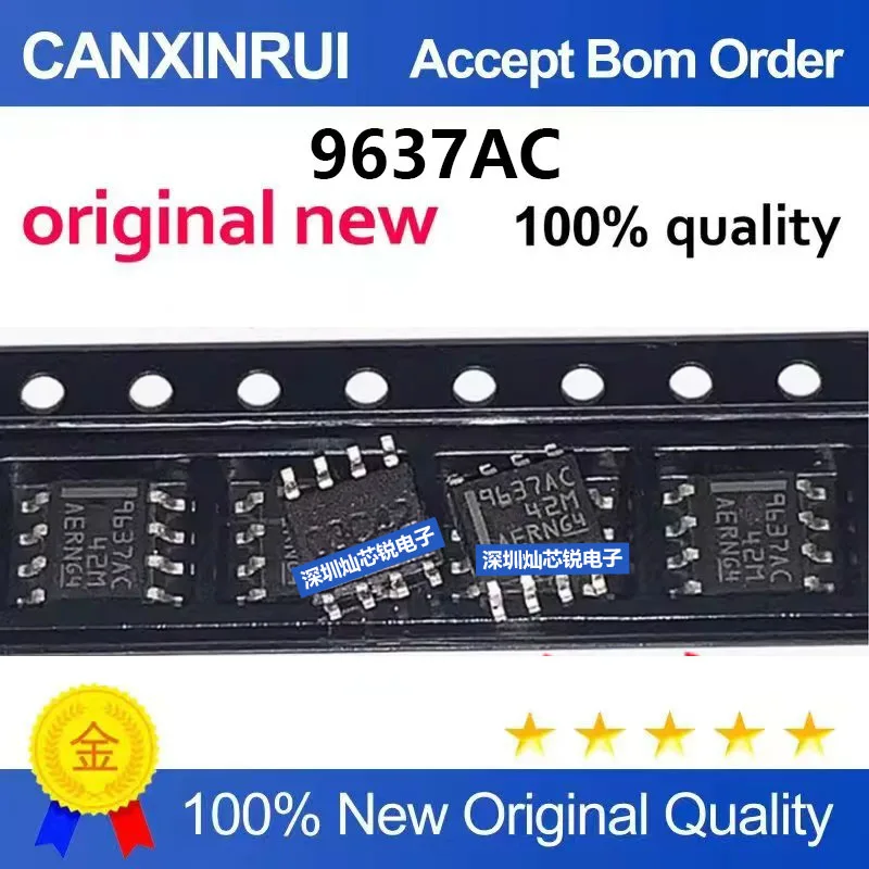 (5-100pieces)Brand new original UA9637ACDR 9637AC SMD SOP8 dual-line driver integrated circuit