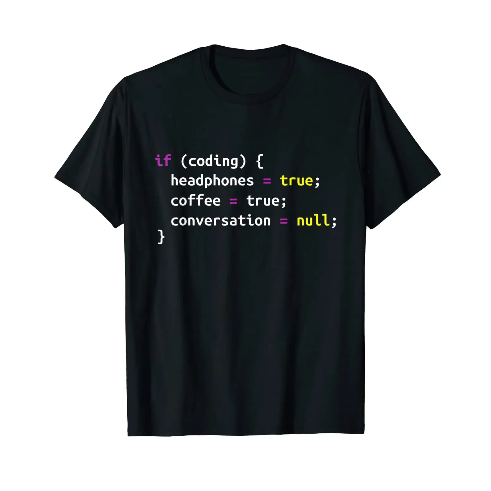 Coding Witz Computer Science Code Programmer T Shirt vintage Washed graphic homme Comfortable Stylish Versatile Slightly Soft